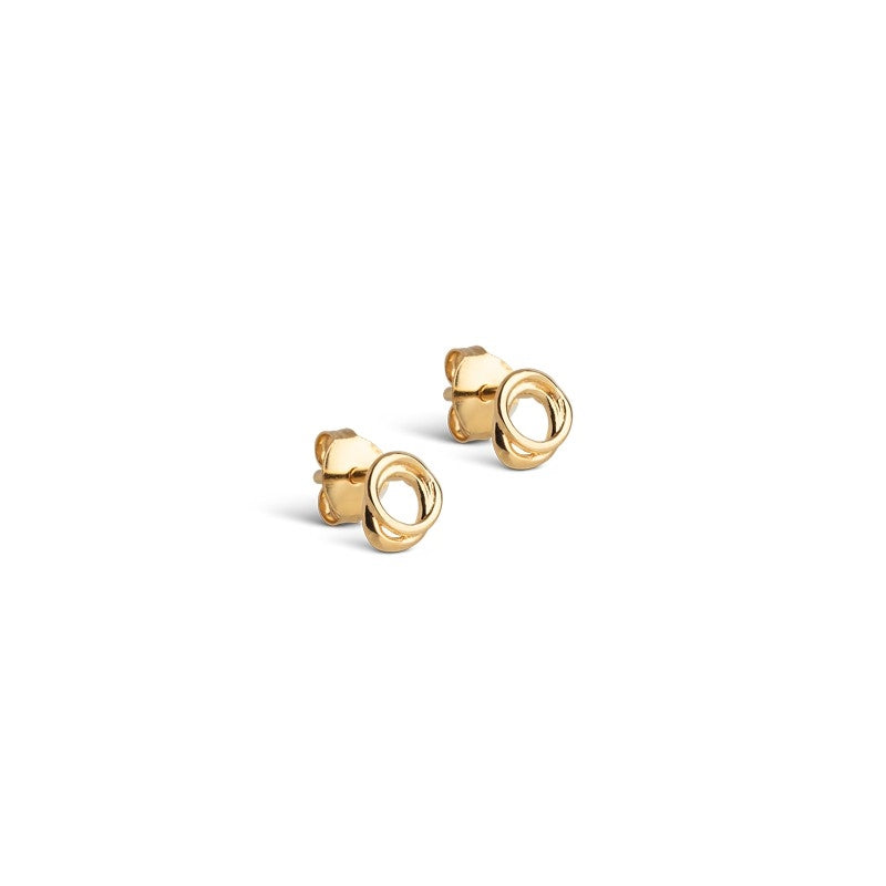 Bellu Mini øreringe i 18 karat forgyldt sølv fra Enamel Copenhagen
